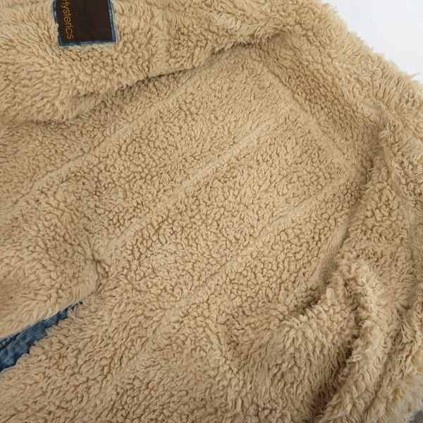 実際に弊社で買取させて頂いたHYSTERICS/ヒステリックス 裏ボア デニムコート 3AC-1430 FREEの画像 2枚目
