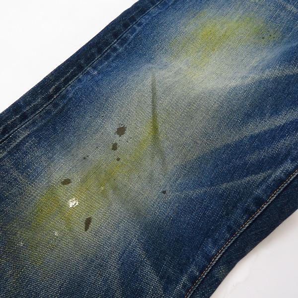 実際に弊社で買取させて頂いたMIHARAYASUHIRO/ミハラヤスヒロ シンチバック マッド加工クロップドジーンズ 41122167/46の画像 6枚目