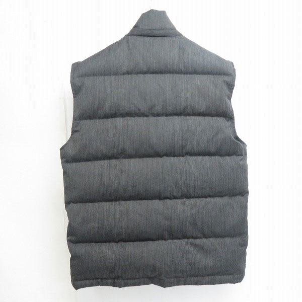 実際に弊社で買取させて頂いたHYDROGEN/ハイドロゲン ARMY/ロゴ/スカル刺繍 ダウンベスト/Mの画像 1枚目