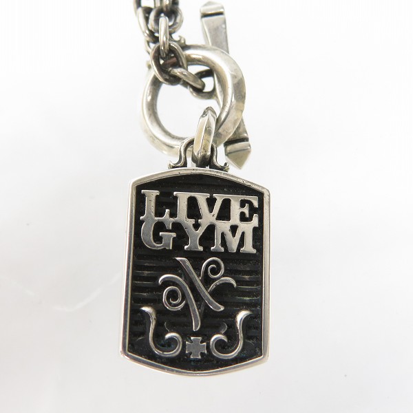 実際に弊社で買取させて頂いたDEAL DESIGN/ディールデザイン 2018S/S LIVE GYM Varnish バーニッシュパドロックネックレス の画像 2枚目