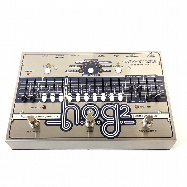 実際に弊社で買取させて頂いたELECTRO-HARMONIX/エレクトロハーモニックス HOG2 ギター シンセサイザー マルチエフェクター  動作確認済みの画像 1枚目