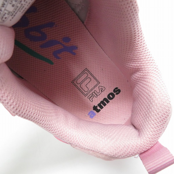 実際に弊社で買取させて頂いたFILA×atmos×BADMOOD/フィラ×アトモス×バッドムード FLOATER フローター F0613 24.0の画像 5枚目