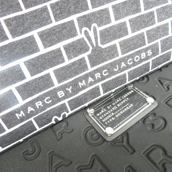 実際に弊社で買取させて頂いた【未使用】MARC BY MARC JACOBS/マークバイマークジェイコブス クラッチバッグ/タブレットケース M0001929/M6PE023 2点セットの画像 5枚目