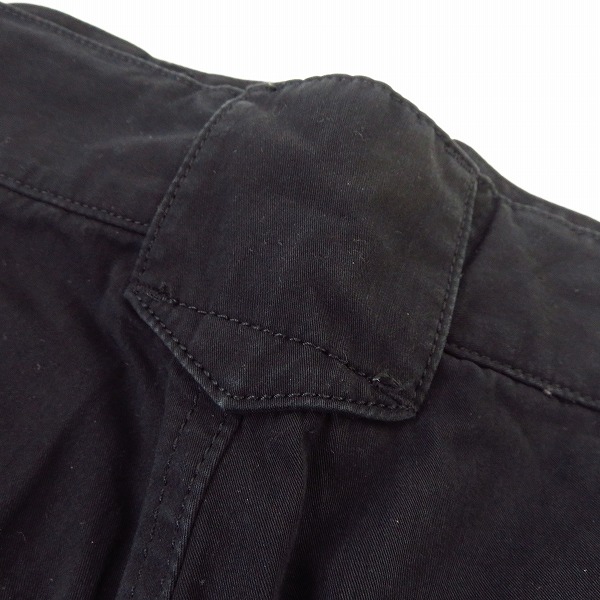 実際に弊社で買取させて頂いたMIHARAYASUHIRO/ミハラヤスヒロ チノパンツ 内デニム加工 ブラック系 51122198/46の画像 7枚目
