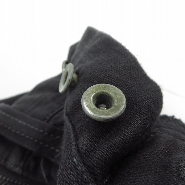 実際に弊社で買取させて頂いたIF SIX WAS NINE/イフシックスワズナイン コーティングジップデニムパンツ BTF/SBCM-11_009F 31の画像 6枚目