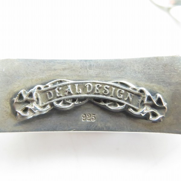 実際に弊社で買取させて頂いたDEAL DESIGN/ディールデザイン カスタム 15th ヘックススター ID ブレスレットの画像 3枚目