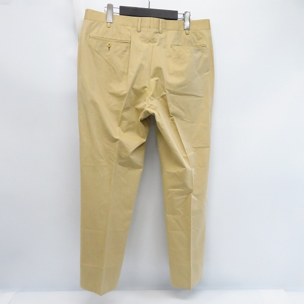 実際に弊社で買取させて頂いたBURBERRY/バーバリー コットン チノパンツ ベージュ size：91の画像 1枚目