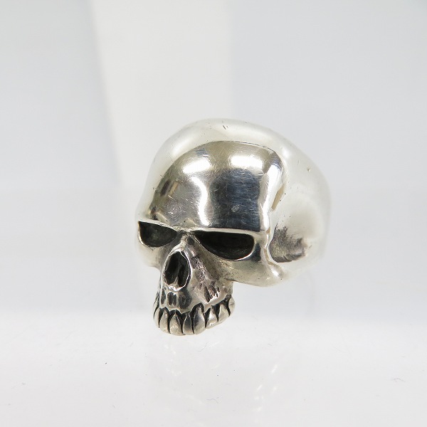 実際に弊社で買取させて頂いたCRAZY PIG/クレイジーピッグ EVIL SKULL エビル スカルリング 17.5号