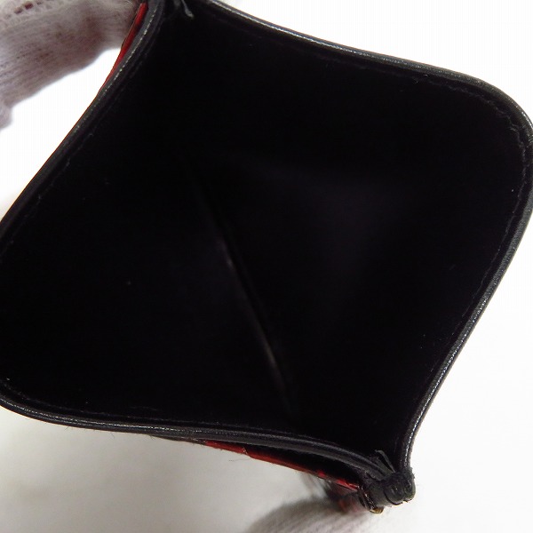 実際に弊社で買取させて頂いたDRIES VAN NOTEN/ドリス ヴァン ノッテン パイソン柄 カードケースの画像 4枚目