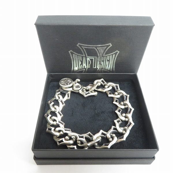 実際に弊社で買取させて頂いたDEAL DESIGN/ディールデザイン 1クリップ エフソリッド ブレスレットの画像 7枚目