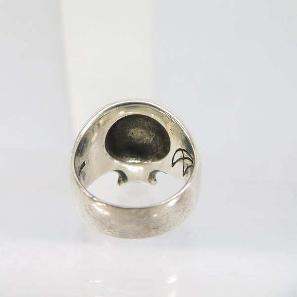 実際に弊社で買取させて頂いたCRAZY PIG/クレイジーピッグ EVIL SKULL エビル スカルリング 17.5号の画像 3枚目