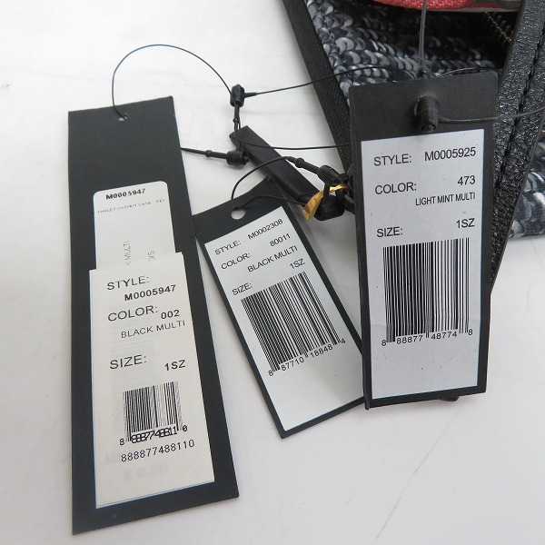 実際に弊社で買取させて頂いた【未使用】MARC BY MARC JACOBS/マークバイマークジェイコブス ミニクラッチ/ポーチ M0002308/M0005947/M0005925 3点セットの画像 4枚目