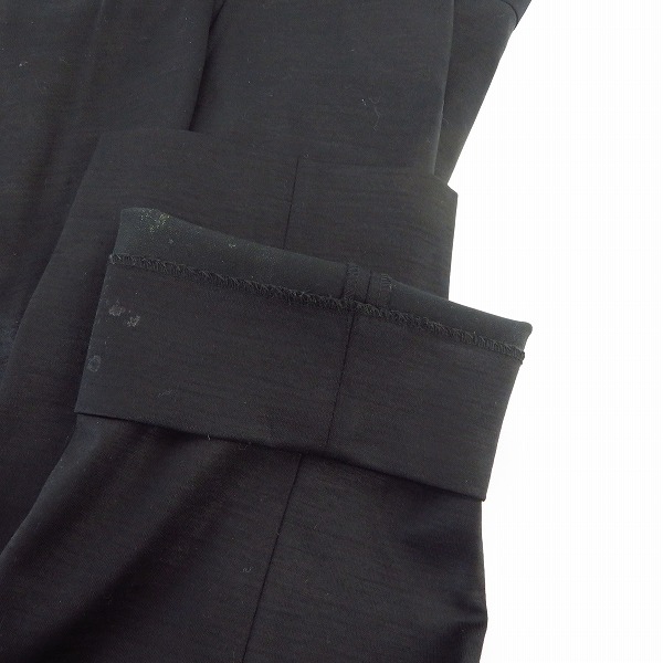 実際に弊社で買取させて頂いたMIHARAYASUHIRO/ミハラヤスヒロ ウール  スラックス パンツ ブラック系 71172102/46の画像 7枚目