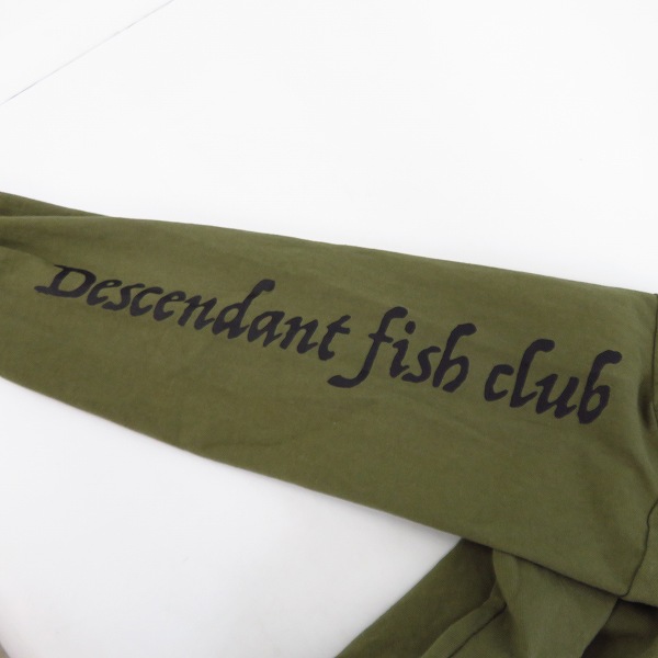 実際に弊社で買取させて頂いたDESCENDANT/ディセンダント  FISH CLUB CREW NECK LS ロングＴシャツ/カットソー 2の画像 7枚目