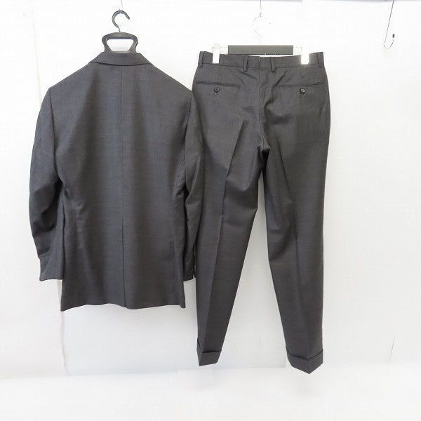 実際に弊社で買取させて頂いたTOMORROWLAND×COLOMBO/トゥモローランド カシミヤ混 2B テーラードジャケット セットアップ スーツ 48の画像 1枚目