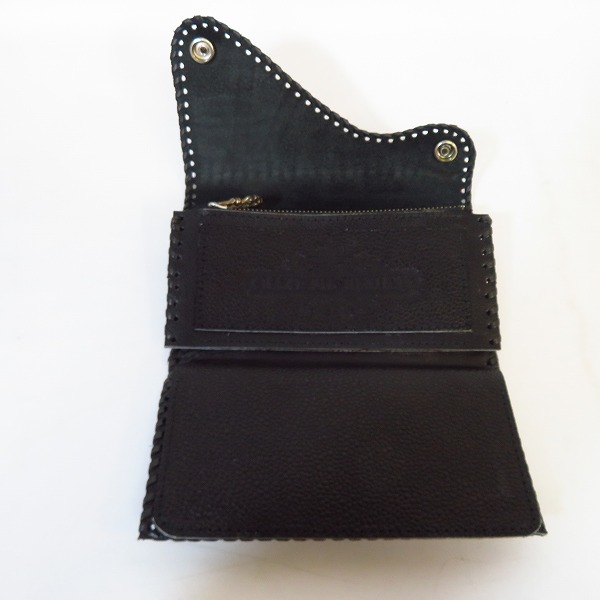 実際に弊社で買取させて頂いた【ギャラ付き】CRAZY PIG/クレイジーピッグ レザーウォレットの画像 3枚目