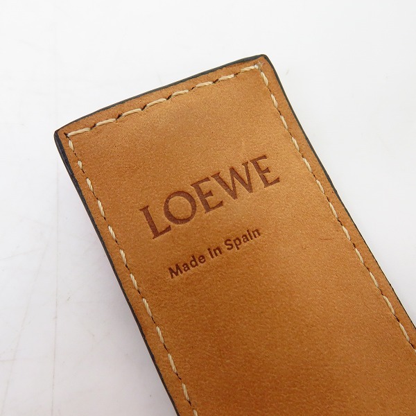 実際に弊社で買取させて頂いたLOEWE/ロエベ アナグラム スモールスラップ ブレスレットの画像 4枚目