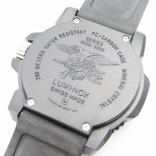 実際に弊社で買取させて頂いたLUMINOX/ルミノックス NAVY SEAL COLORMARK 3050 SERIES Ref.3059【動作未確認】の画像 3枚目