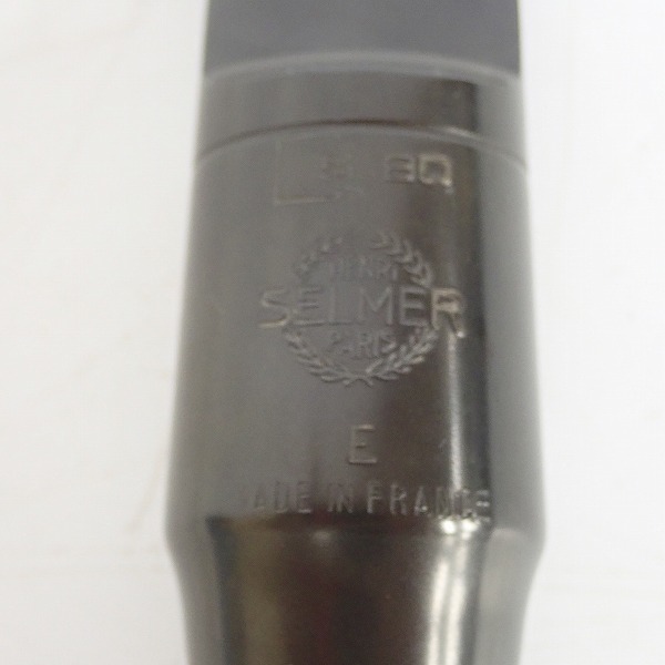 実際に弊社で買取させて頂いたH.SELMER/セルマー S80 E アルトサックス用 マウスピース の画像 1枚目