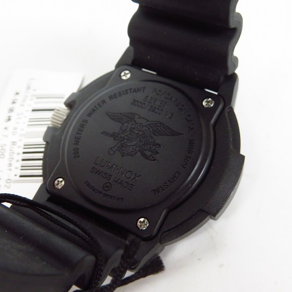 実際に弊社で買取させて頂いたLUMINOX/ルミノックス NAVY SEALS/ネイビーシールズ 腕時計 3000/3900 V3の画像 3枚目