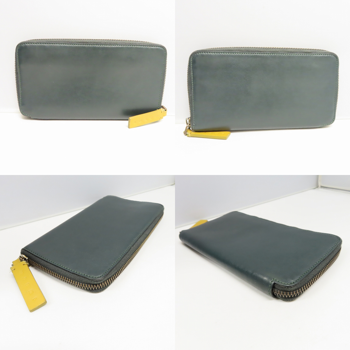 実際に弊社で買取させて頂いたMARNI/マルニ ZIP WALLET with COIN PURSE ラウンドファスナー 長財布/ウォレットの画像 1枚目