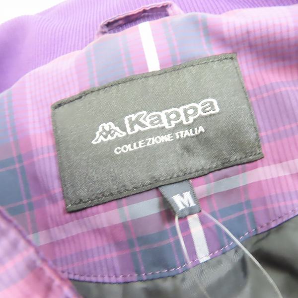 実際に弊社で買取させて頂いた【未使用】kappa/カッパ collezione italia コレッツィオーネ イタリア 中綿 ブルゾンチェックジャケット/Mの画像 2枚目