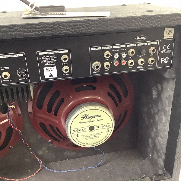 実際に弊社で買取させて頂いた★BEHRINGER/ベリンガー GMX212 V-TONE  ギター用 コンボアンプ ギターアンプ 動作確認済みの画像 6枚目