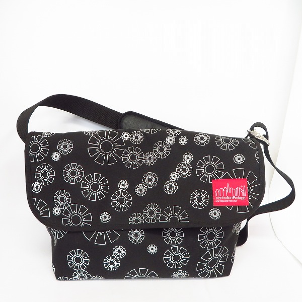 実際に弊社で買取させて頂いたManhattan Portage/マンハッタンポーテージ 総柄 メッセンジャーバッグ