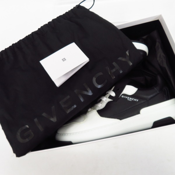 実際に弊社で買取させて頂いたGIVENCHY/ジバンシィ レザー ロー アシンメトリー スニーカー BH002KH0PD size：42.5の画像 7枚目