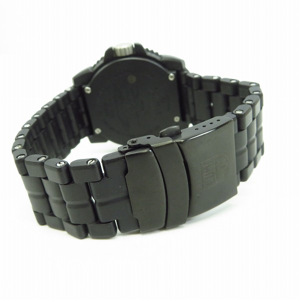 実際に弊社で買取させて頂いたLUMINOX/ルミノックス NAVY SEALS/ネイビーシールズ 黒　腕時計 3050/3950の画像 2枚目