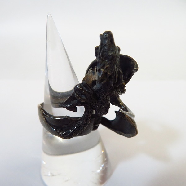 実際に弊社で買取させて頂いた【ギャラ付き】CRAZY PIG/クレイジーピッグ ラージドラゴンボディ リング 17号の画像 4枚目