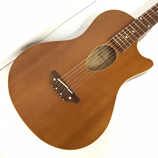 実際に弊社で買取させて頂いた★ESP/イーエスピー BambooInn-C バンブーイン ギター フォーク弦タイプ  ソフトケース付きの画像 3枚目