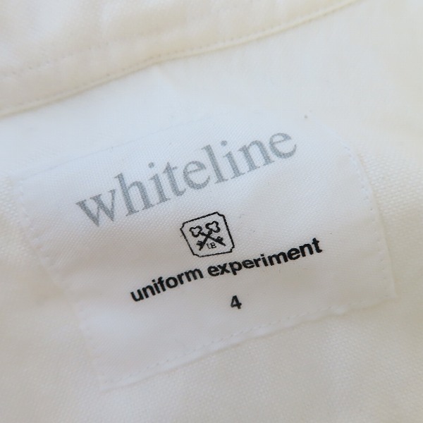 実際に弊社で買取させて頂いたuniform experiment/ユニフォームエクスペリメント 胸ロゴ 半袖シャツ/4の画像 2枚目