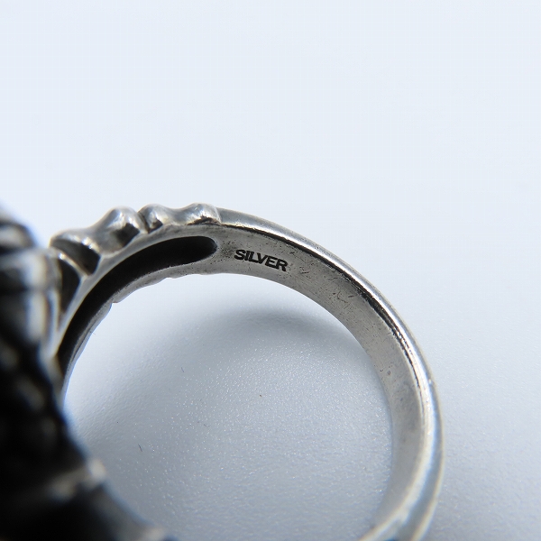 実際に弊社で買取させて頂いたBloody Mary/ブラッディマリー クローストーンリング/＃16の画像 5枚目