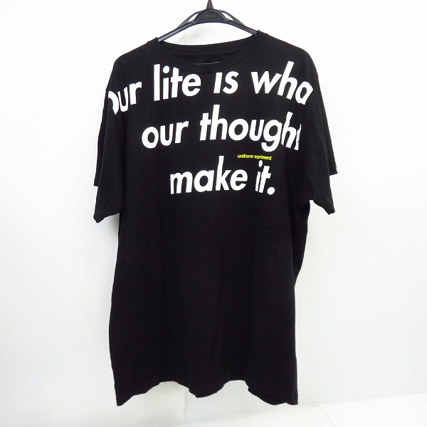 実際に弊社で買取させて頂いたUNIFORM EXPERIMENT/ユニフォームエクスペリメント PHILOSOPHY BIG TEE UE-180074 3