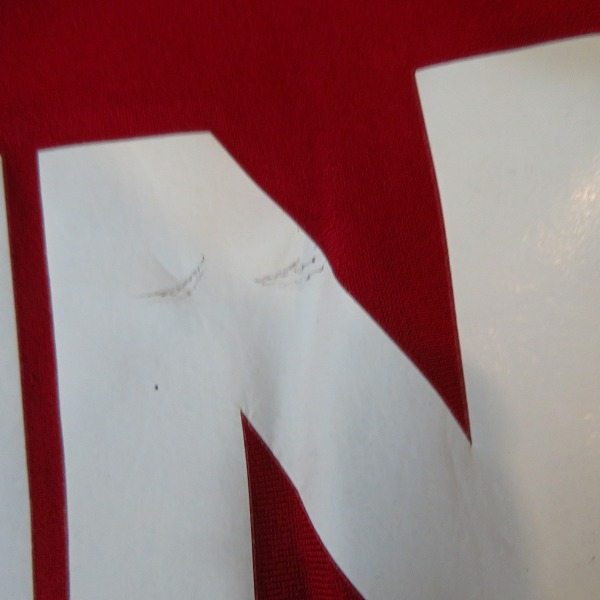 実際に弊社で買取させて頂いたKappa/カッパ サッカー ASローマ 01/02 長袖 02/03 半袖 ホームユニフォーム Size：L/O 2点セットの画像 3枚目