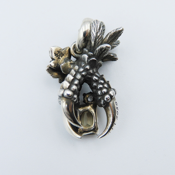 実際に弊社で買取させて頂いた【ギャラ付】BloodyMary/ブラッディマリー グロウペンダント w/アッシュカラークォーツ×ホワイトトパーズの画像 4枚目