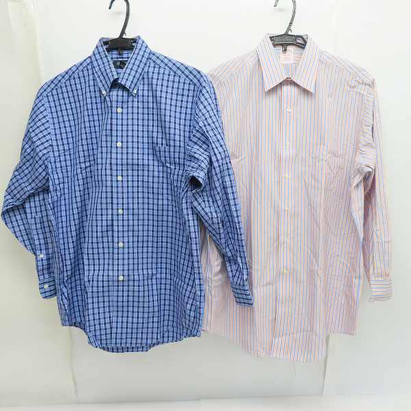 実際に弊社で買取させて頂いたBROOKS BROTHERS/ブルックスブラザーズ 長袖シャツ 2点セット