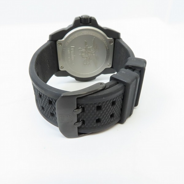 実際に弊社で買取させて頂いたLUMINOX/ルミノックス NAVY SEAL 3500 SERIES Ref.3501.BO ネイビーシールズ ブラックアウトの画像 2枚目