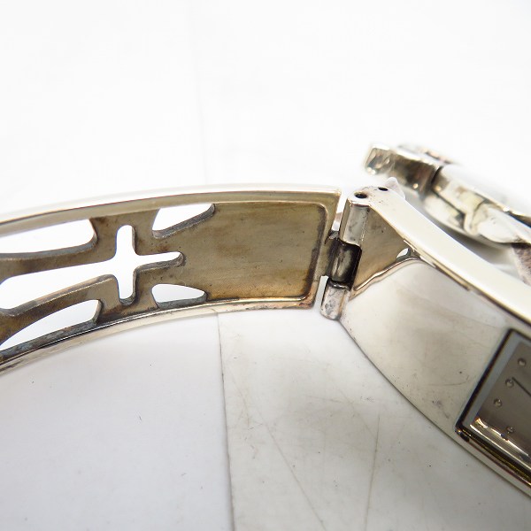 実際に弊社で買取させて頂いたJean Paul GAULTIER/ジャンポールゴルチエ SV925 カバー付き ウォッチブレスレット/腕時計 5431-A05257【動作未確認】の画像 4枚目