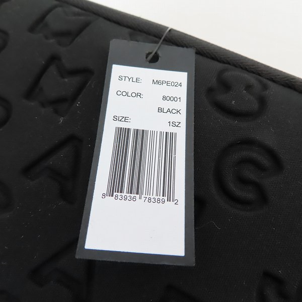 実際に弊社で買取させて頂いた【未使用】MARC BY MARC JACOBS/マークバイマークジェイコブス PC タブレットケース 縦型 ブラック M6PE024の画像 7枚目