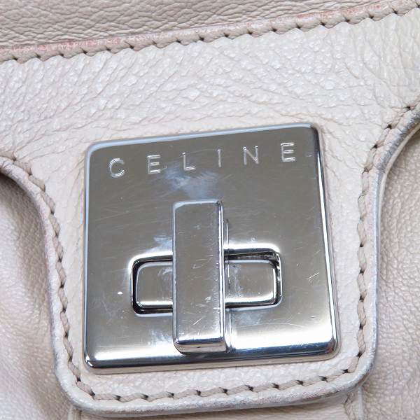 実際に弊社で買取させて頂いたCELINE/セリーヌ レザー ハンドバッグ SD-SB-0028の画像 6枚目