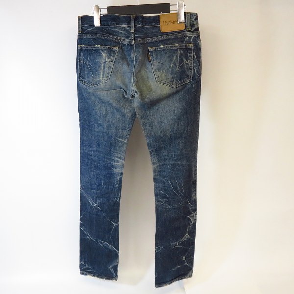 実際に弊社で買取させて頂いたHYSTERICS/ヒステリックス スタッズ付きストレートデニムパンツ  3AP-4812/Sの画像 1枚目