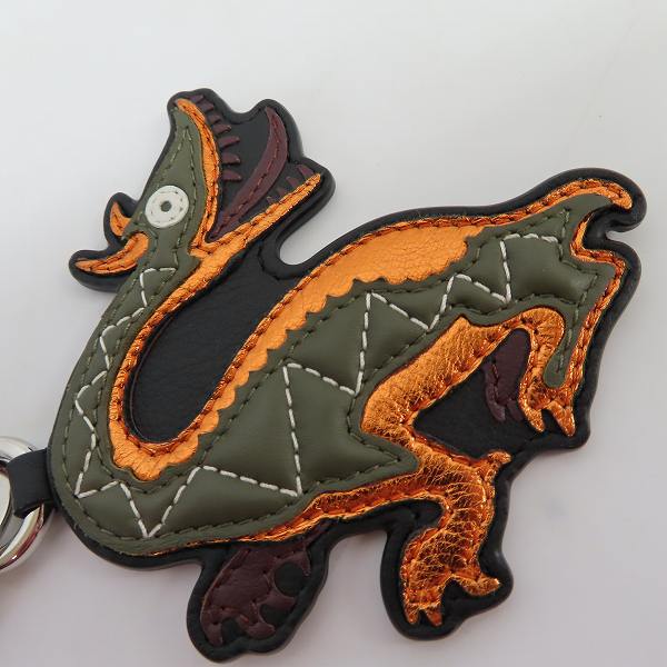 実際に弊社で買取させて頂いたLOEWE/ロエベ ドラゴンチャーム/キーリングの画像 3枚目