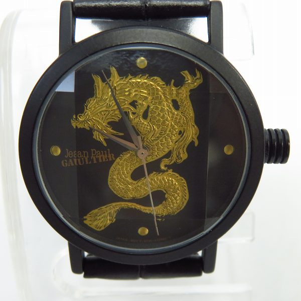実際に弊社で買取させて頂いたJean Paul GAULTIER/ジャンポールゴルチエ 金龍 腕時計 6038-A0731【動作未確認】
