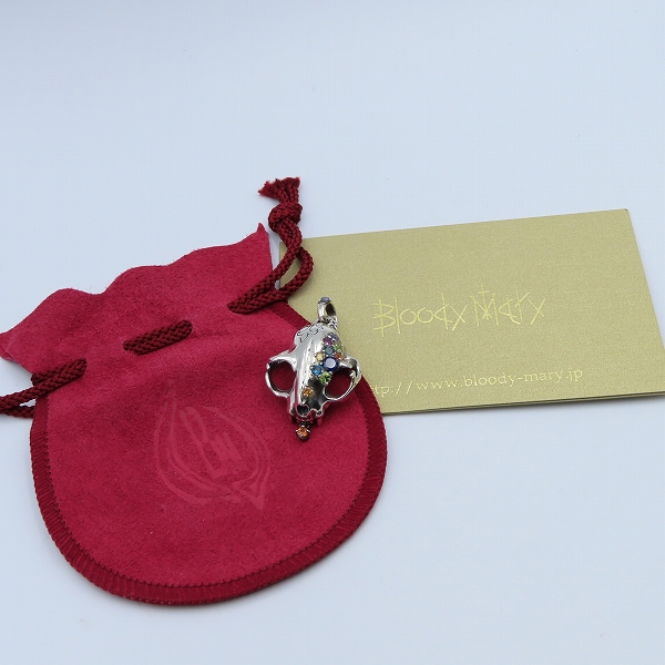 実際に弊社で買取させて頂いた【ギャラ付】BloodyMary/ブラッディマリー 2008コレクション KAI ペンダント RICH リッチカラー 極彩色の画像 8枚目