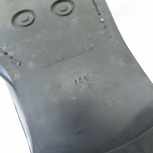 実際に弊社で買取させて頂いたBACCHUS/バッカス ダブルモンクストラップ/ストレートチップ レザーシューズ/41.5の画像 5枚目