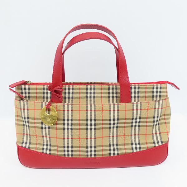 実際に弊社で買取させて頂いたBurberrys/バーバリー ノバチェック ハンドバッグ