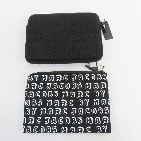 実際に弊社で買取させて頂いた【未使用】MARC BY MARC JACOBS/マークバイマークジェイコブス ミニクラッチ/ポーチ M0002302/M0003463 2点セットの画像 1枚目