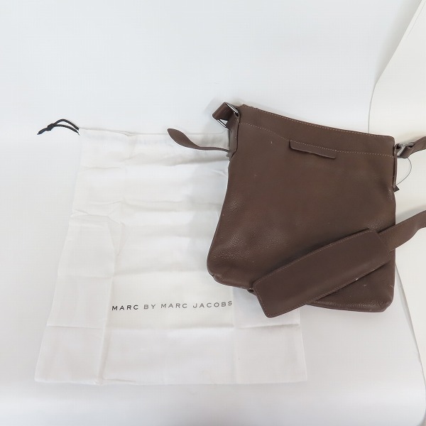 実際に弊社で買取させて頂いたMARC BY MARC JACOBS/マークバイマークジェイコブス レザー ショルダーバッグ M0003177の画像 9枚目